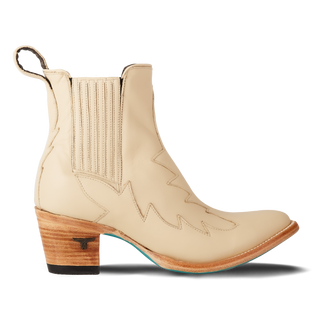 Western Chelsea Bootie - Pale Ivory