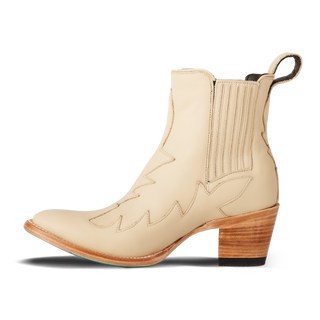 Western Chelsea Bootie - Pale Ivory