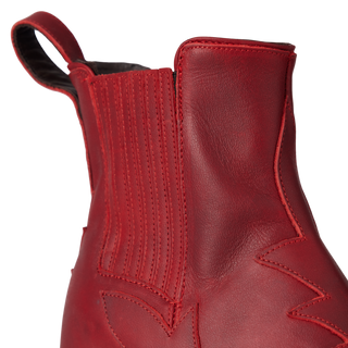 Western Chelsea Bootie - Smoldering Ruby