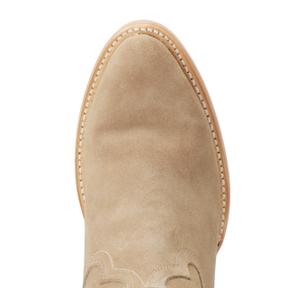 Plain Jane Midi - Latte Suede