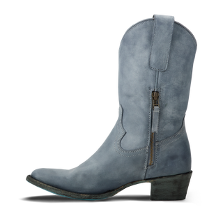 Plain Jane Midi - Washed Denim