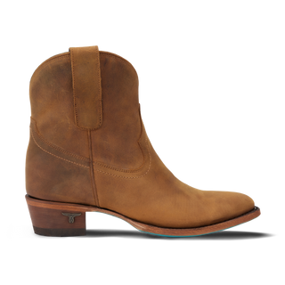 Plain Jane Bootie - Burnt Caramel
