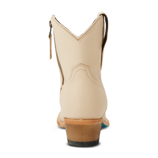Plain Jane Bootie - Pale Ivory