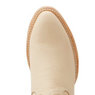 Plain Jane Bootie - Pale Ivory