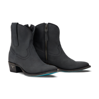 Plain Jane Bootie - Matte Black