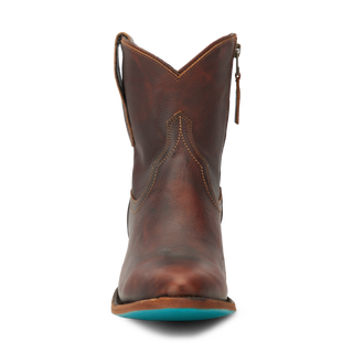 Plain Jane Bootie - Cognac