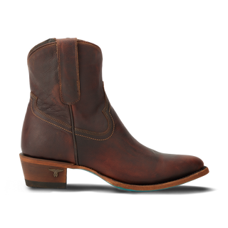 Plain Jane Bootie - Cognac