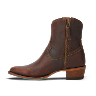 Plain Jane Bootie - Cognac