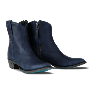 Plain Jane Bootie - Midnight Navy