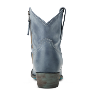 Plain Jane Bootie - Washed Denim