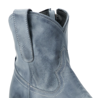Plain Jane Bootie - Washed Denim