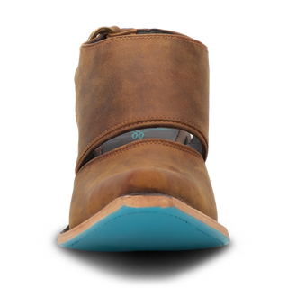 Plain Jane Slingback Mule - Burnt Caramel
