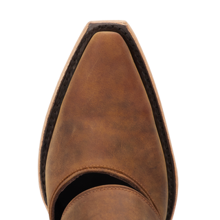 Plain Jane Slingback Mule - Burnt Caramel