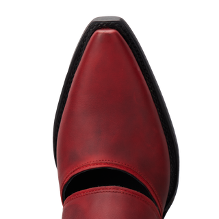 Plain Jane Slingback Mule - Smoldering Ruby