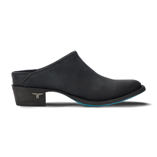 Plain Jane Mule - Matte Black