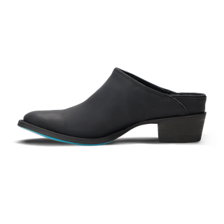 Plain Jane Mule - Matte Black