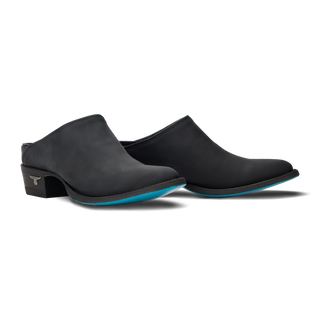 Plain Jane Mule - Matte Black