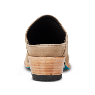 Plain Jane Mule - Latte Suede