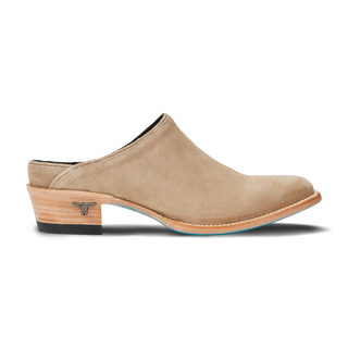 Plain Jane Mule - Latte Suede