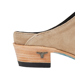 Plain Jane Mule - Latte Suede