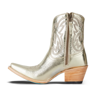 Smokeshow Bootie - Champagne Metallic