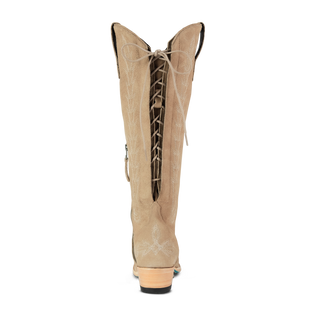 Lexington Knee High Corset - Latte Suede