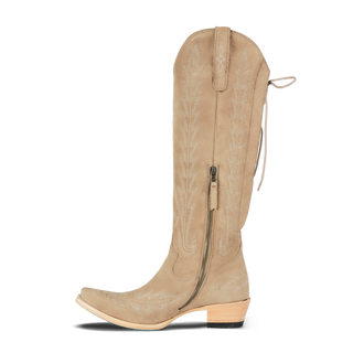 Lexington Knee High Corset - Latte Suede