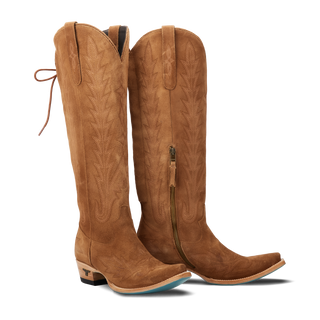Lexington Knee High Corset - Toffee Suede