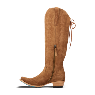 Lexington Knee High Corset - Toffee Suede