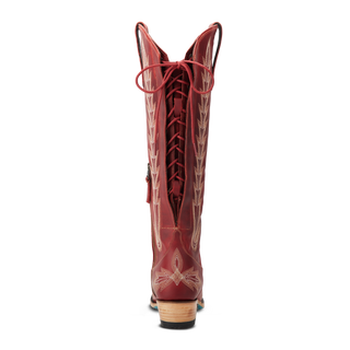 Lexington Knee High Corset - Smoldering Ruby