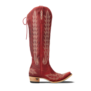 Lexington Knee High Corset - Smoldering Ruby