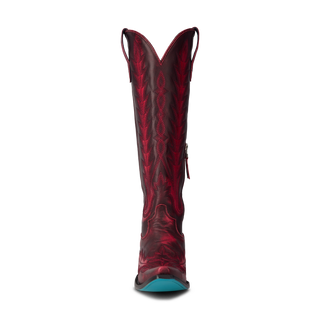 Lexington Knee High Corset - Black Cherry