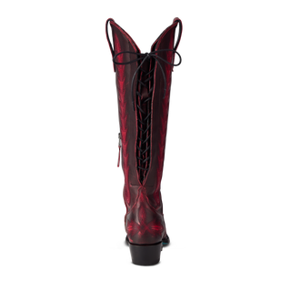 Lexington Knee High Corset - Black Cherry