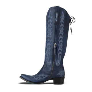 Lexington Knee High Corset - Midnight Navy