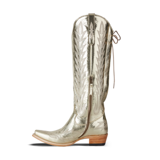 Lexington Knee High Corset - Champagne Metallic