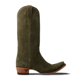 Emma Jane Boot - Olive Suede