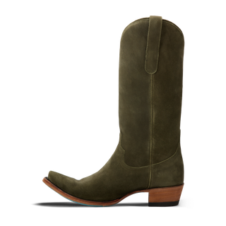 Emma Jane Boot - Olive Suede
