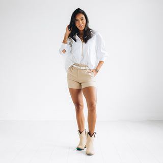 Emma Jane Bootie - Pale Ivory