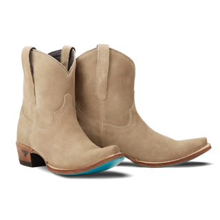 Emma Jane Bootie - Latte Suede