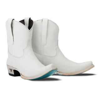 Emma Jane Bootie - Matte White