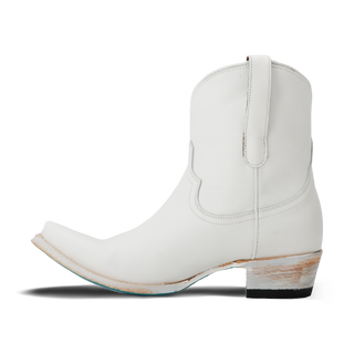 Emma Jane Bootie - Matte White
