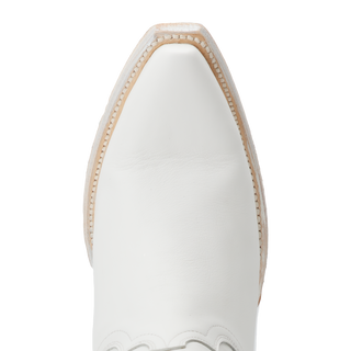 Emma Jane Bootie - Matte White