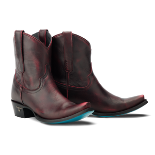Emma Jane Bootie - Black Cherry