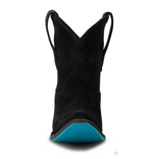 Emma Jane Bootie - Soft Black Suede