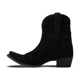 Emma Jane Bootie - Soft Black Suede