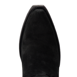 Emma Jane Bootie - Soft Black Suede