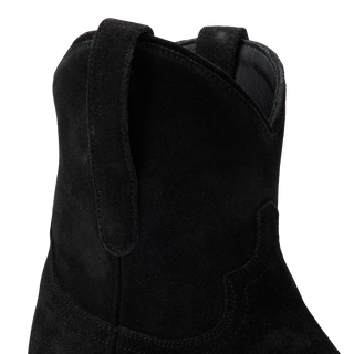 Emma Jane Bootie - Soft Black Suede