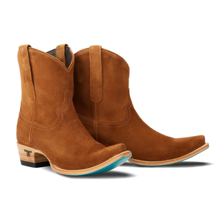 Emma Jane Bootie - Toffee Suede