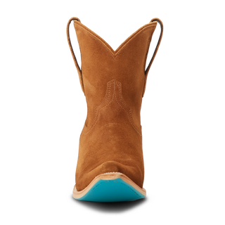 Emma Jane Bootie - Toffee Suede