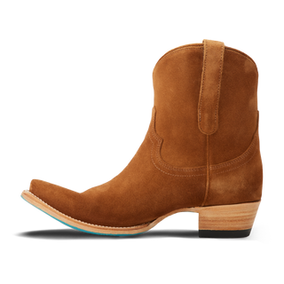 Emma Jane Bootie - Toffee Suede